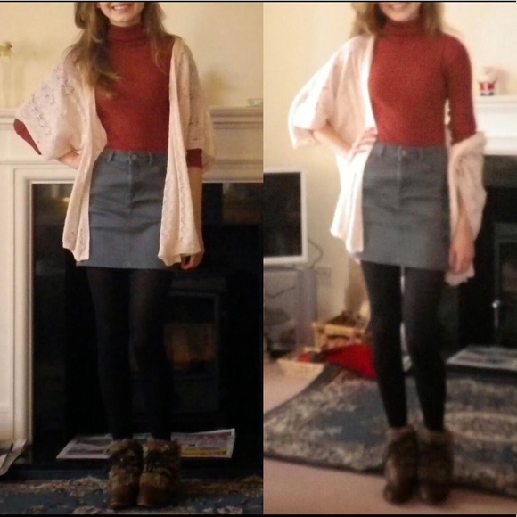 SOLD Lavorazione Artigiana Faux Fur Cuffed Boots - Picture 8 of 8